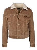 Jaquetas Veste shearling Saint Laurent Marrom Homme