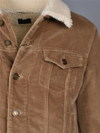 Jaquetas Veste shearling Saint Laurent Marrom Homme