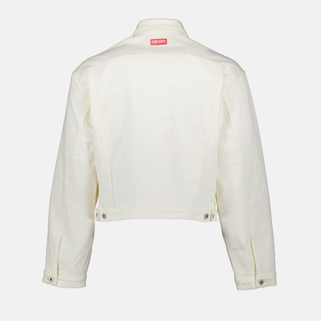 Jacken Veste Trucker en denim Kenzo Weiß Homme