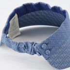 Cappelli, berretti e beanie Visière en denim Fendi Blu Femme